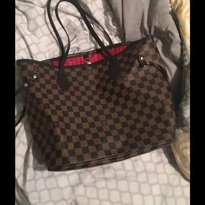 Checkered tote