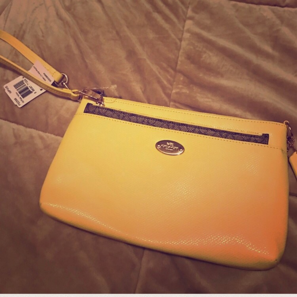 Coach wristlet