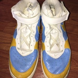 Nike Air Force 1 Leather High Top Sneakers