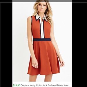 Forever 21 Cute Collar Style Dress