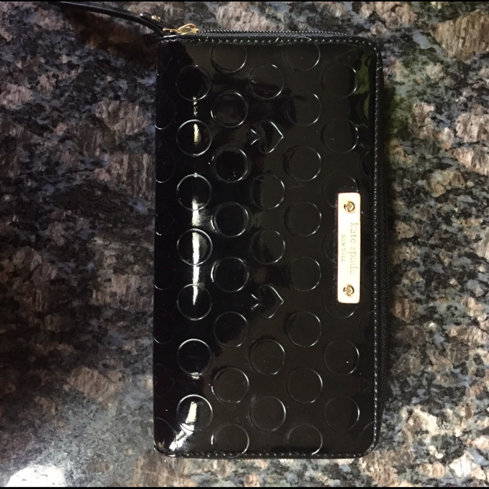 Black Kate Spade Wallet