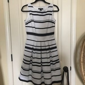 Black and white dress