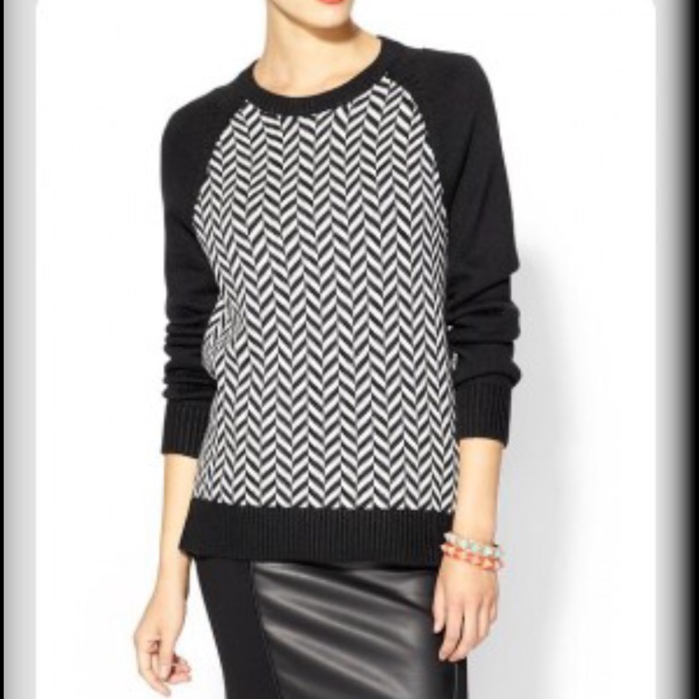 Michael Kors Black & White Sweater