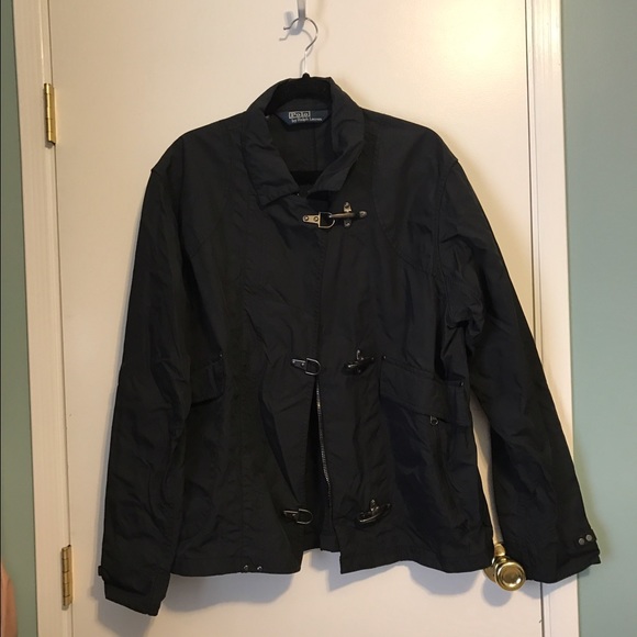 polo rain jacket mens