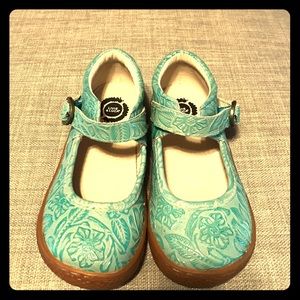 Livie & Luca turquoise Mary Janes
