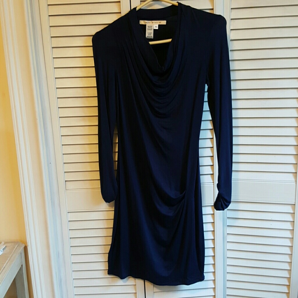Max Studio navy dress