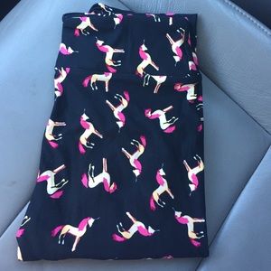 LuLaRoe OS Unicorn Horse Leggings
