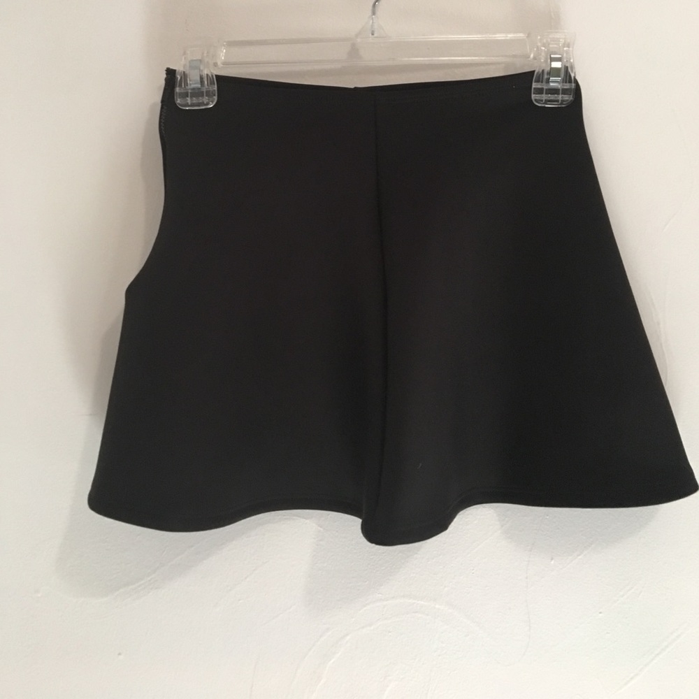 American Apparel Black Tiny Skirt