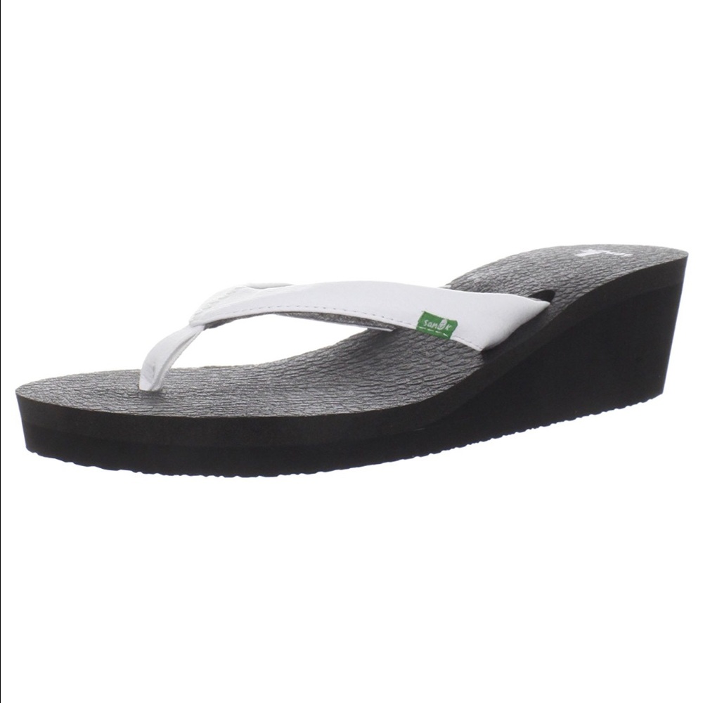 Sanuk Women's Yoga Mat Wedge Flip-Flop