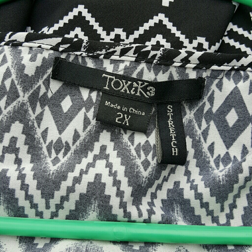 Toxik Plus Sized Sleeveless Jumpsuit Size 2x - image 4