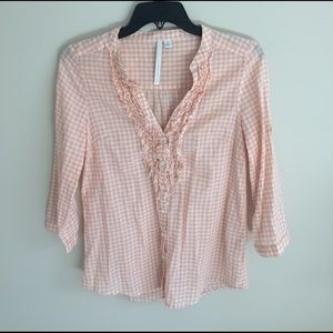Lauren Conrad spring button up