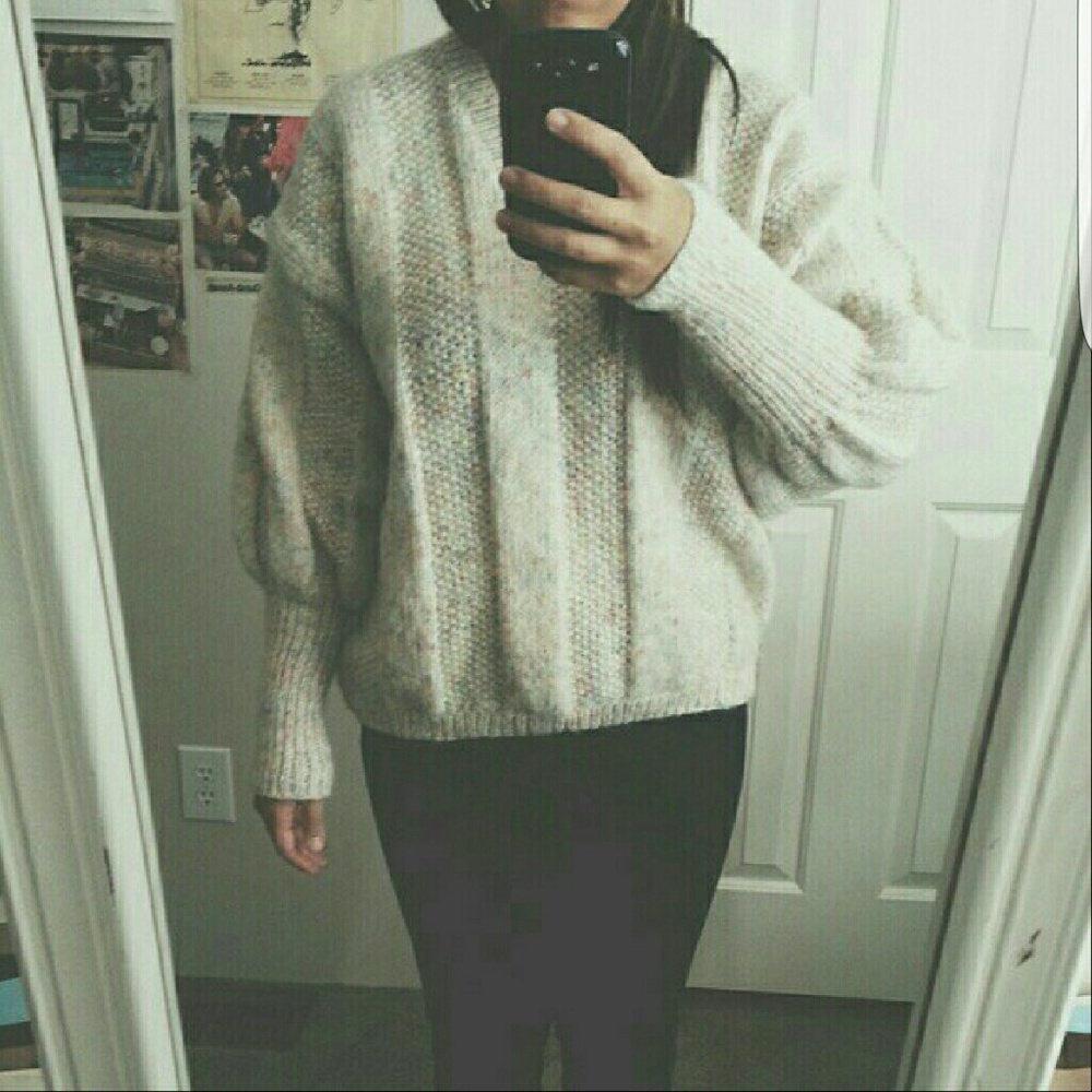 Vintage confetti cake sweater