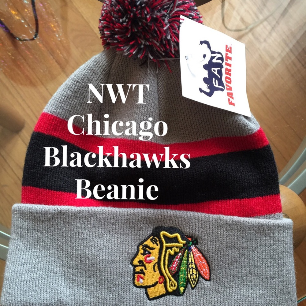 NWT Chicago Blackhawks Beanie