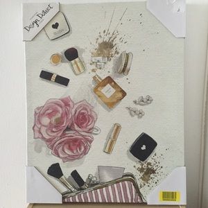 Printed canvas wall art