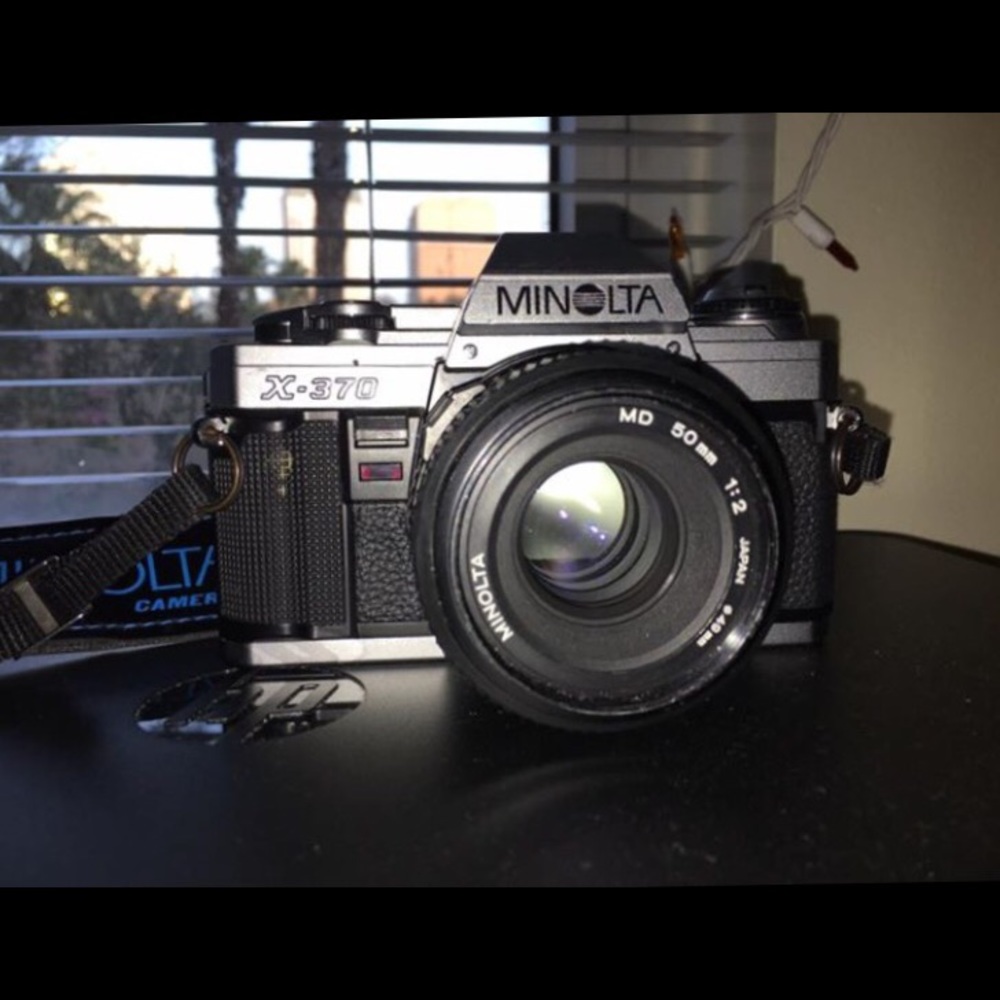 Minolta X-370 Film Camera
