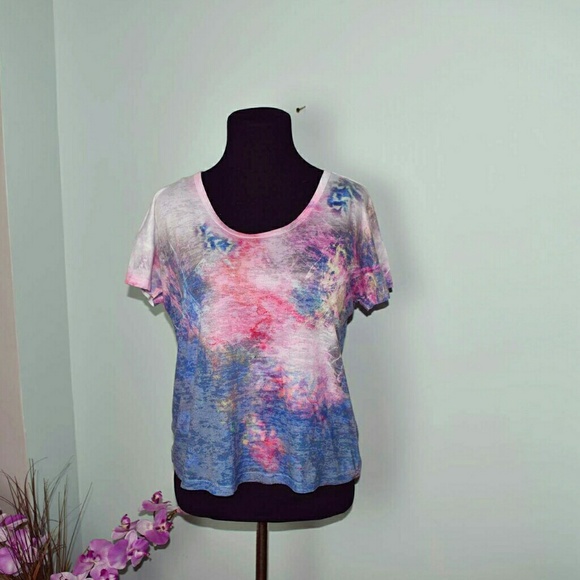 Tops - Delia's Multicolor Tye Dye Top