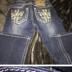 💞Fleur de leis blue jeans!!!