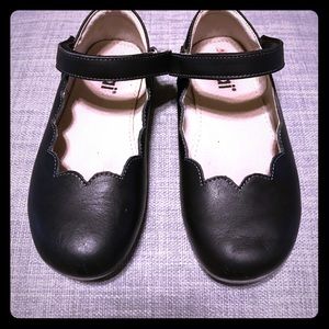 See Kai Run Black Leather Mary Janes