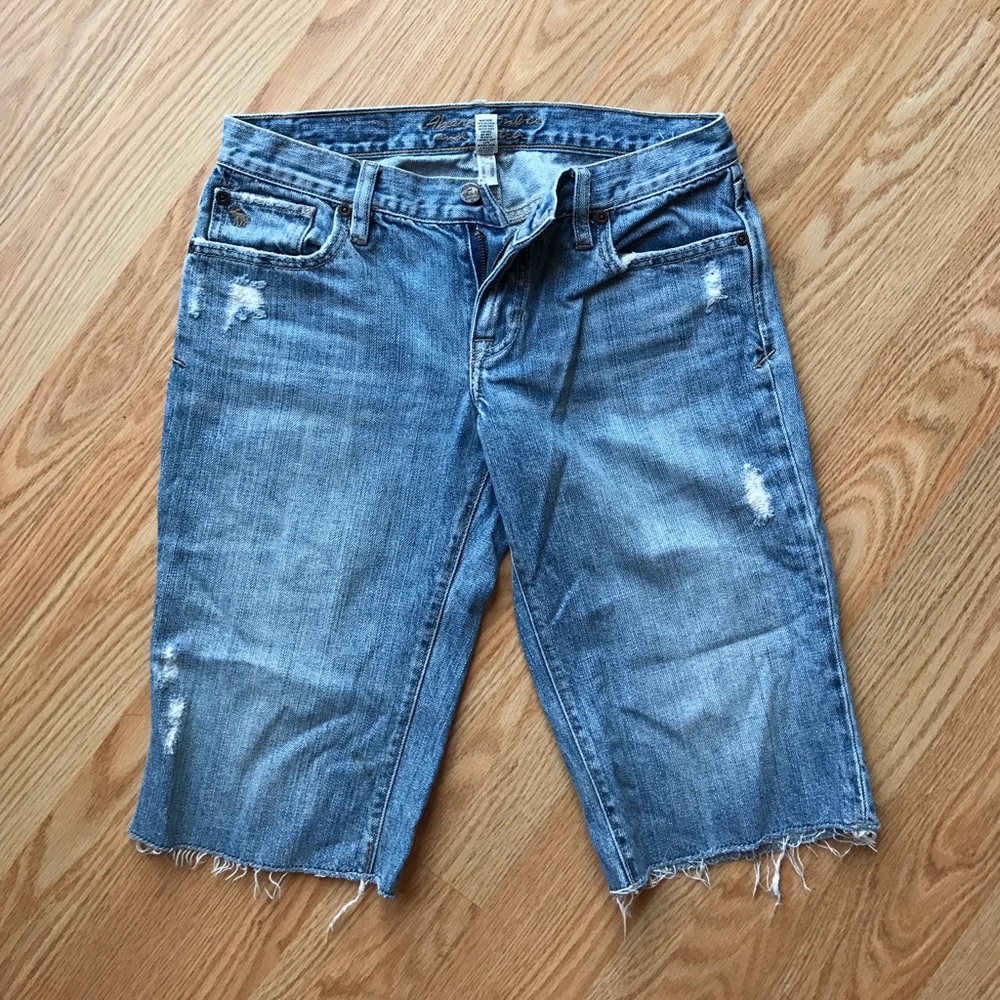 Distressed Abercrombie Shorts size 2
