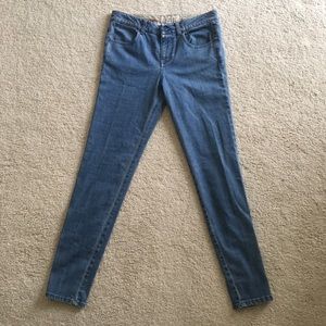 Stella McCartney Skinny Ankle Zipper Jeans
