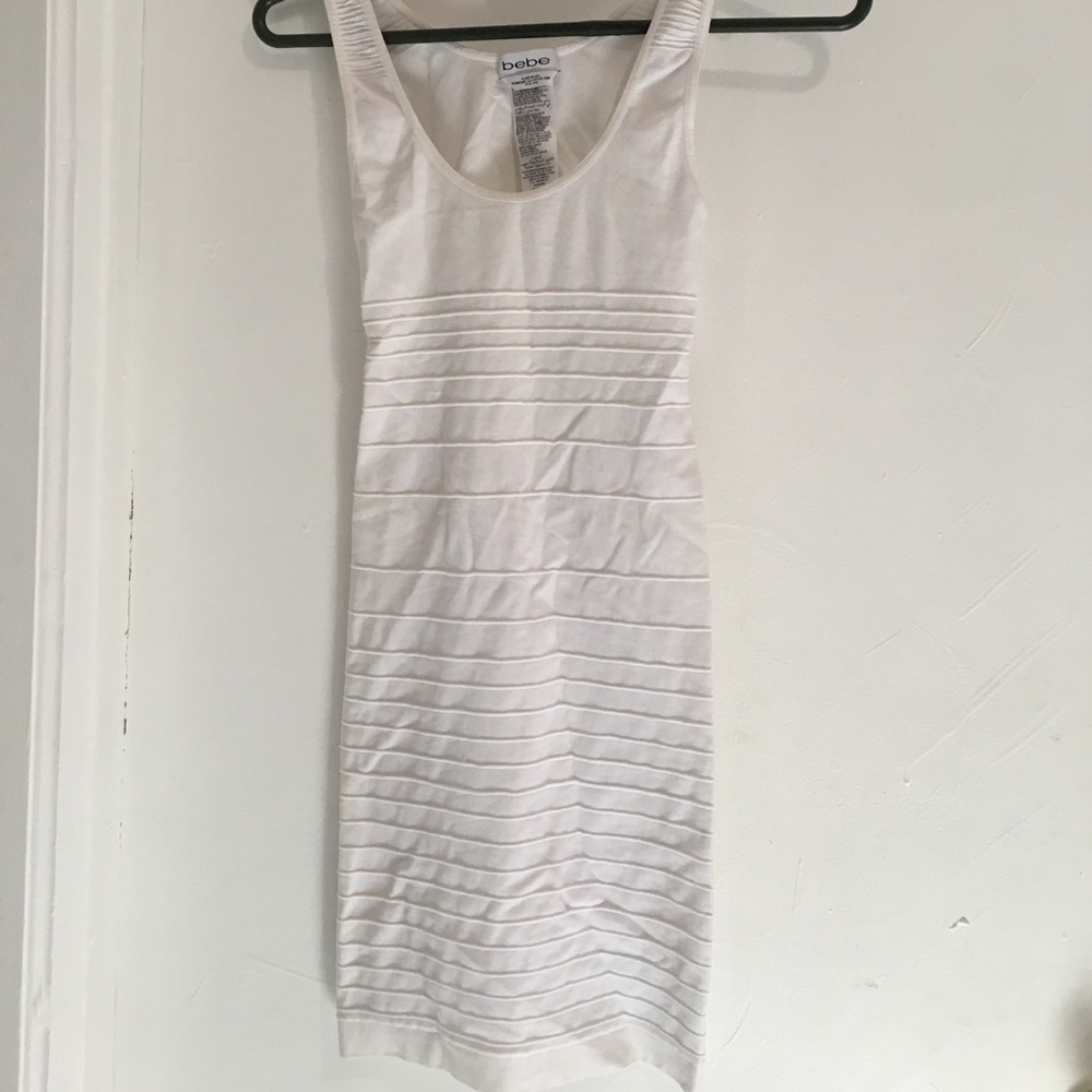White Bebe petite dress