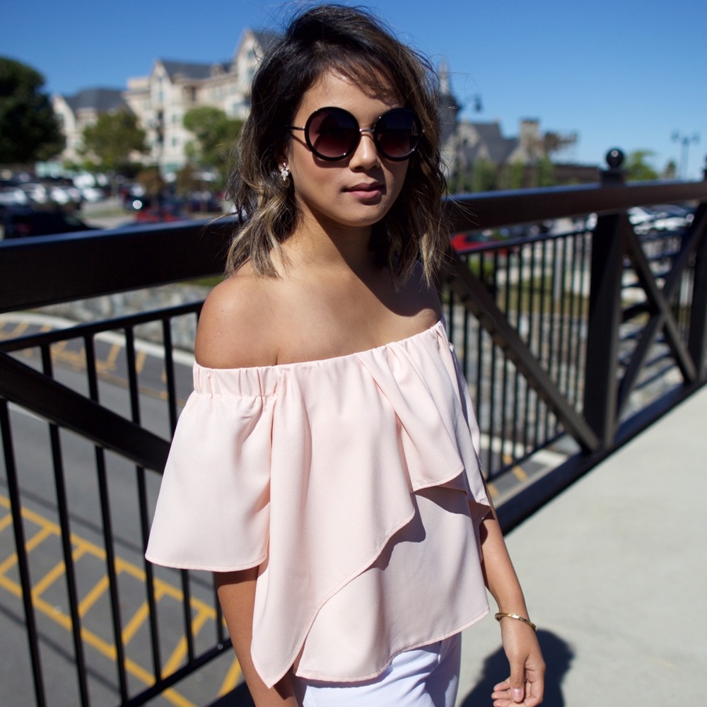 Off the shoulder top