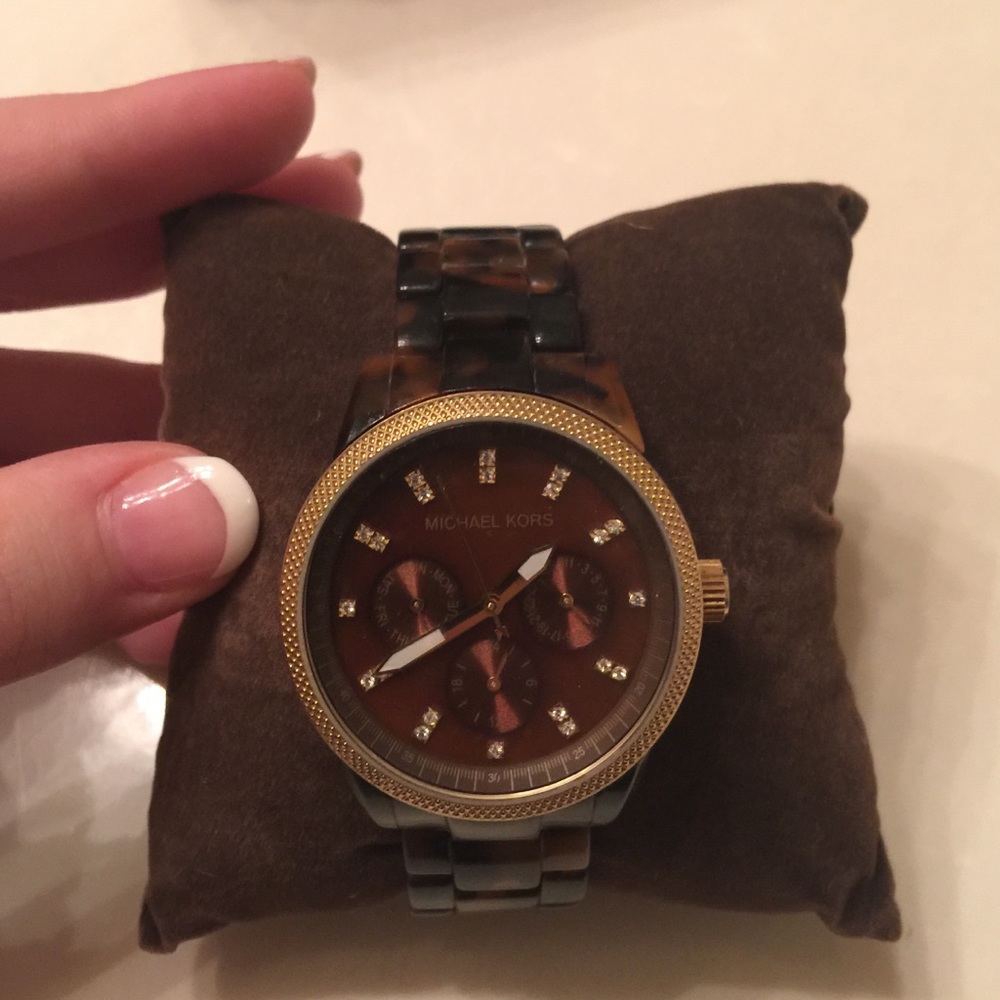 ‼️reduced‼️ Michael Kors Tortoise Watch MK5038