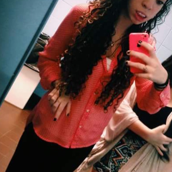 Salmon Button Down - Picture 1 of 3