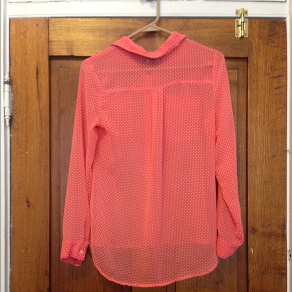 Salmon Button Down - Picture 3 of 3