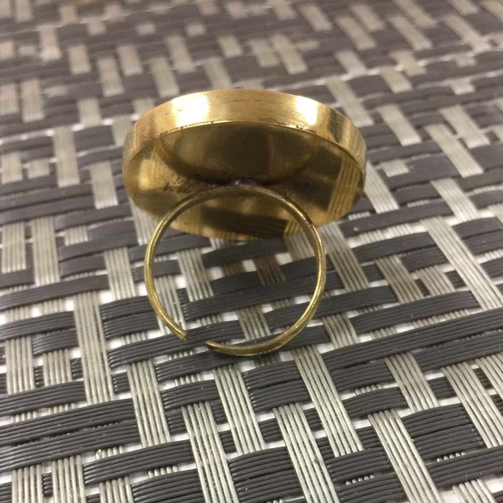 Vintage Matisse Mosaic Colorful Statement Ring, NWT - Picture 4 of 4