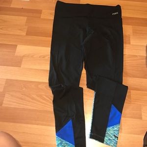 Pink Victoria's Secret yoga leggings