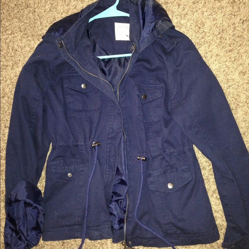 Navy blue jacket