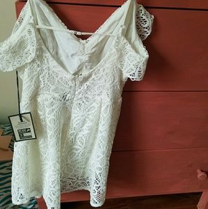 Brand new Small Lace romper