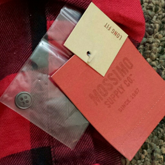 2/$8 • NWT Mossimo Supply Co. Distressed Plaid - Picture 3 of 8