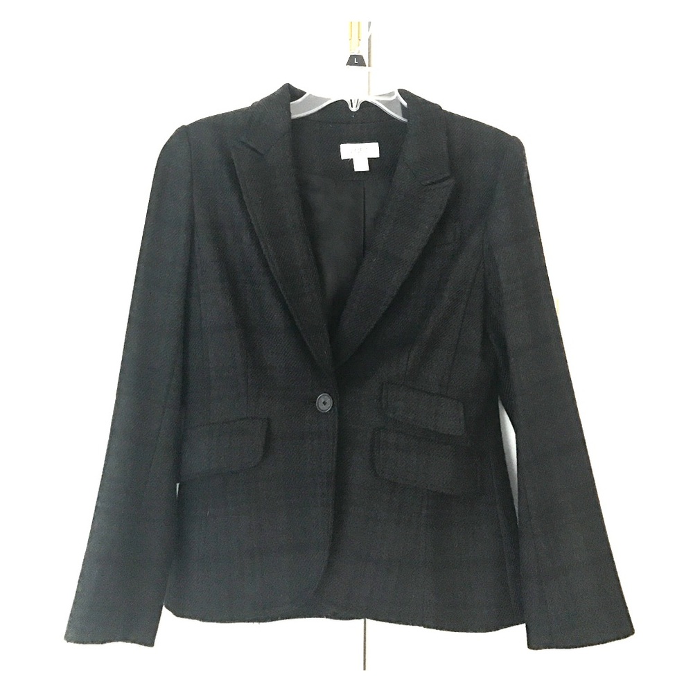 Ann Taylor LOFT Navy and Black blazer