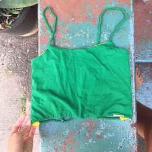 Brand new San Lorenzo reversible crop top