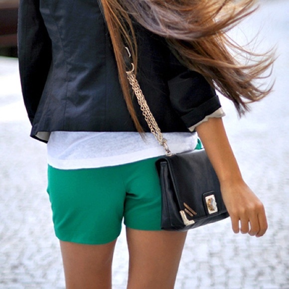 J. Crew Pants - J. Crew 3" Shorts • Green Chino Shorts
