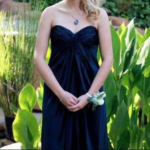 Laundry by Design Strapless Silk Gown