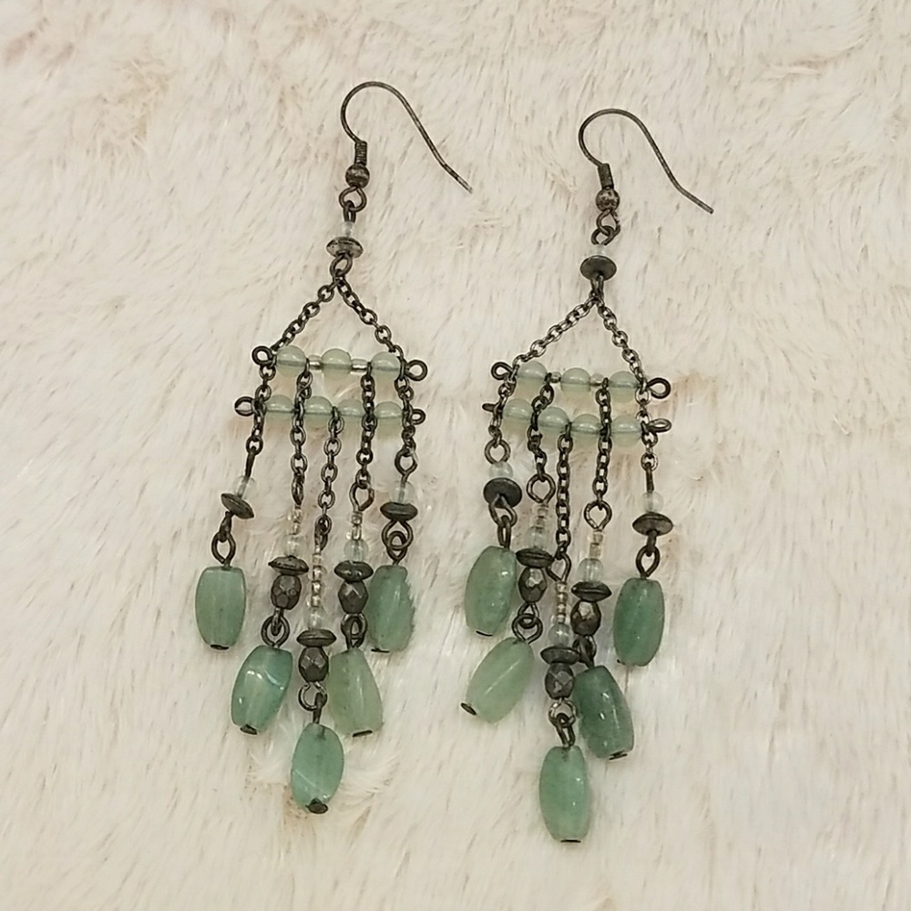 Green Earrings  ** BUNDLE AND SAVE**