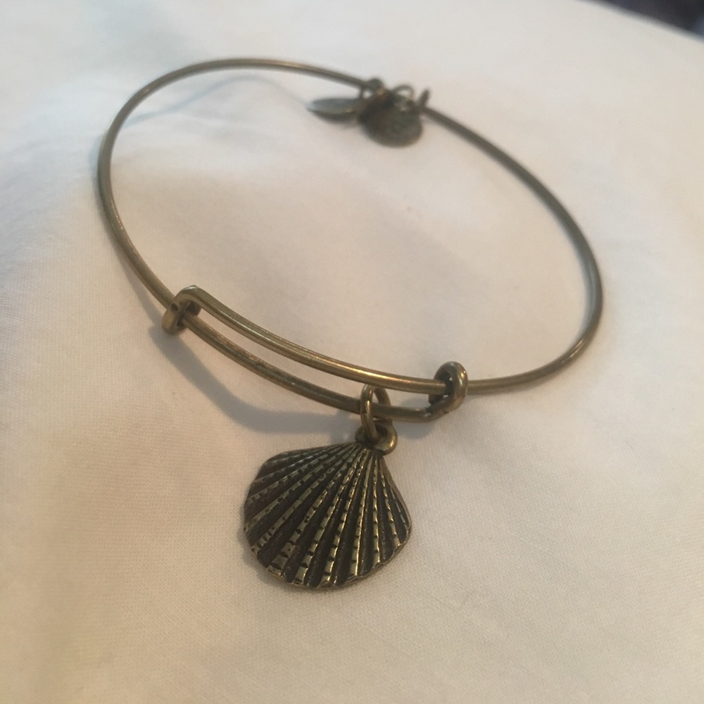 Alex and Ani sea shell bangle