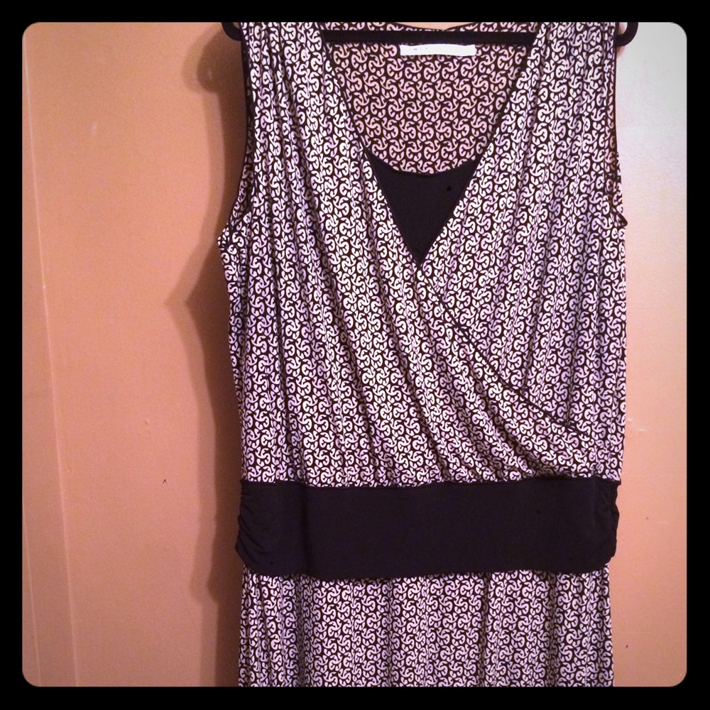 Black and Tan dress