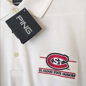 St. Cloud State golf shirt