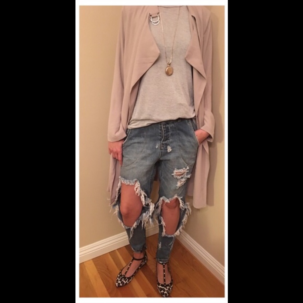 Lightweight duster / trench coat