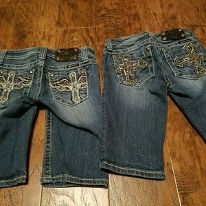 Miss me Bermuda shorts girls size 10