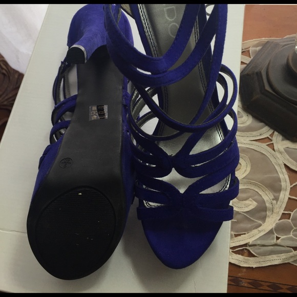 Aldo purple open toe shoe size 40 - Picture 2 of 4