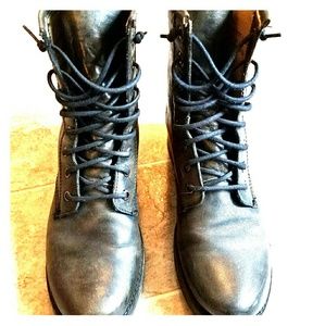 Frye Veronica Combat Boots