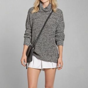 Abercrombie oversized turtle neck sweater