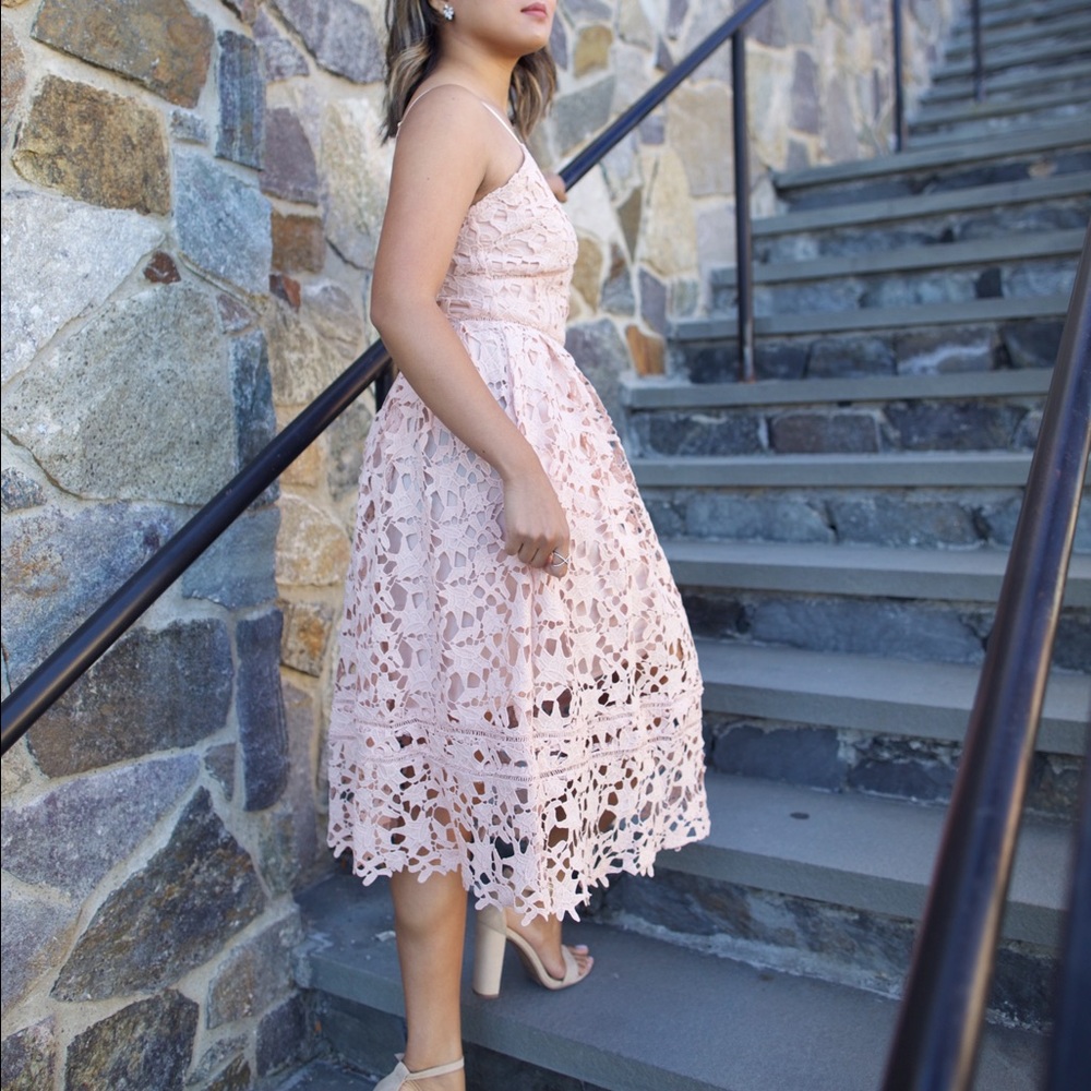Midi Lace Dress
