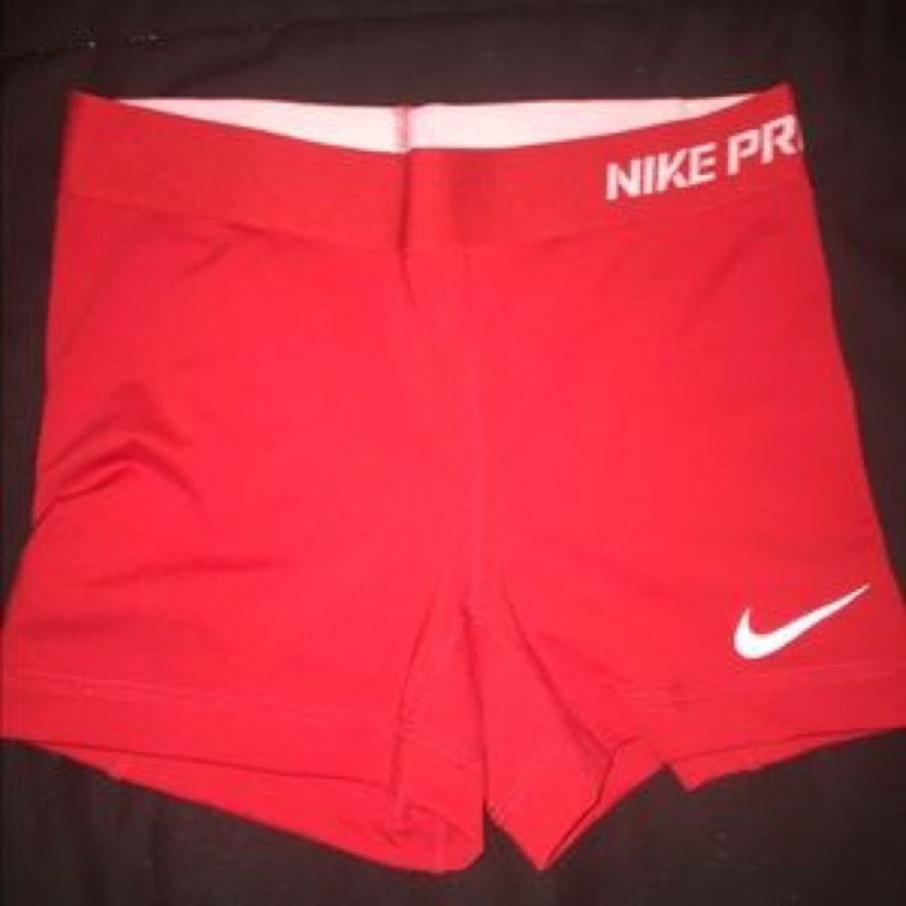 Red nike pros