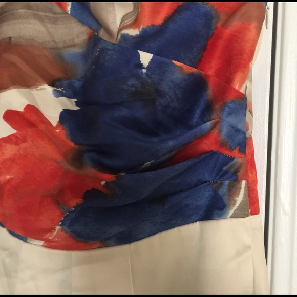 Abstract Spring Dress - Picture 2 of 5